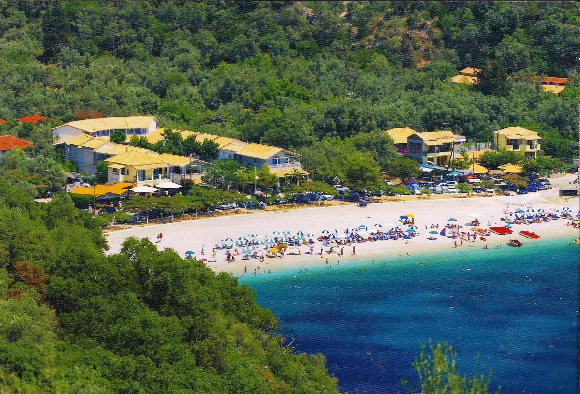 Rouda Bay Beach Hotel ميكروس جيالوس المظهر الخارجي الصورة