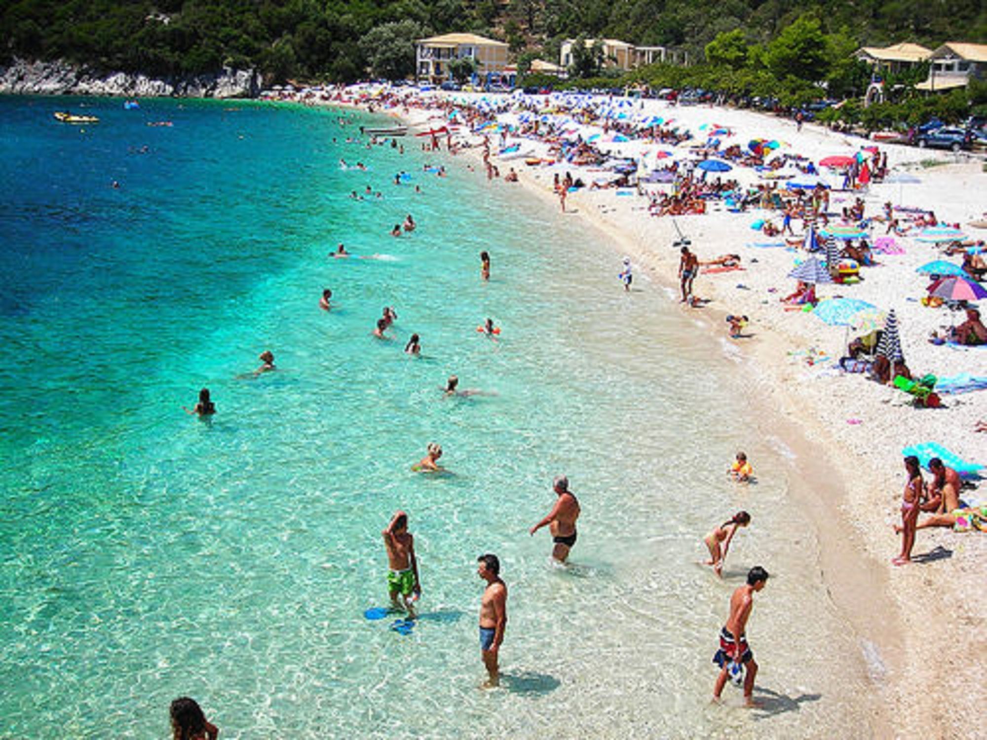 Rouda Bay Beach Hotel ميكروس جيالوس المظهر الخارجي الصورة