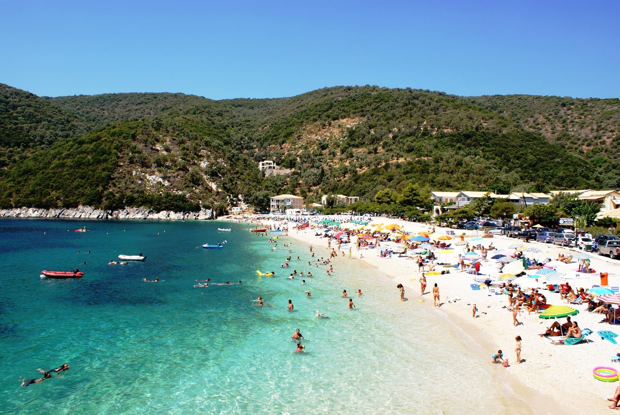Rouda Bay Beach Hotel ميكروس جيالوس المظهر الخارجي الصورة